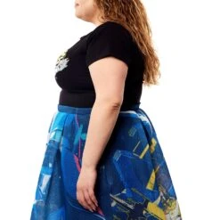 Loungefly Stitch Shoppe Star Wars Space Logo Ariana Top 16 Loungefly Stitch Shoppe Star Wars Space Logo Ariana Top -Toy Haven STSSSH0003 SSSTARWARSSPACELOGOARIANATOP 005