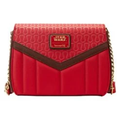 Loungefly Star Wars Queen Amidala Cosplay Crossbody Bag -Toy Haven STTB0232 LFSTARWARSQUEENAMIDALACOSPLAYCROSSBODYBAG0851BACK