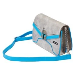 Loungefly Star Wars Jango Fett Chain Strap Crossbody Bag -Toy Haven STTB0234 LFSTARWARSJANGOFETTCHAINSTRAPCROSSBODYBAG0689QUARTER