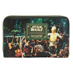 Loungefly Star Wars Scenes Return Of The Jedi Ziparound Wallet -Toy Haven STWA0233 LFSTARWARSSCENESRETURNOFTHEJEDIZIPAROUNDWALLET3583BACK