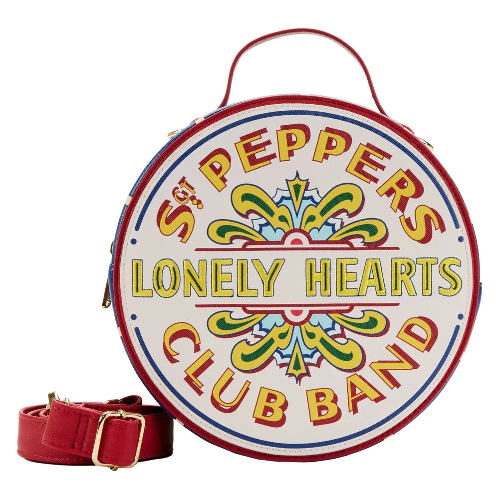 Loungefly The Beatles Sgt Peppers Drum Convertible Backpack 4 Loungefly The Beatles Sgt Peppers Drum Convertible Backpack - Image 2