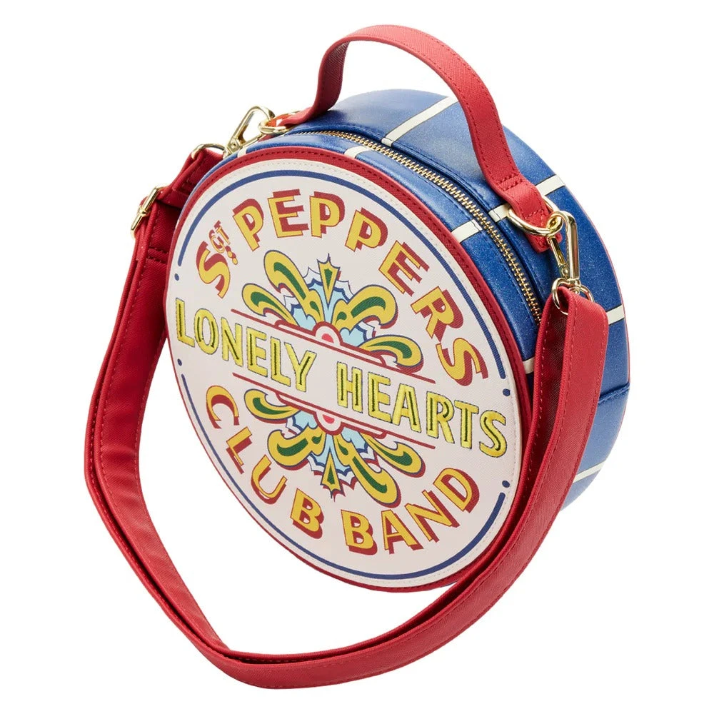 Loungefly The Beatles Sgt Peppers Drum Convertible Backpack 5 Loungefly The Beatles Sgt Peppers Drum Convertible Backpack - Image 3