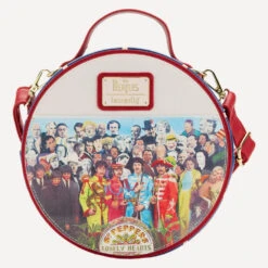 Loungefly The Beatles Sgt Peppers Drum Convertible Backpack 10 Loungefly The Beatles Sgt Peppers Drum Convertible Backpack -Toy Haven TBLTB0006 LFTHEBEATLESSGTPEPPERS 2