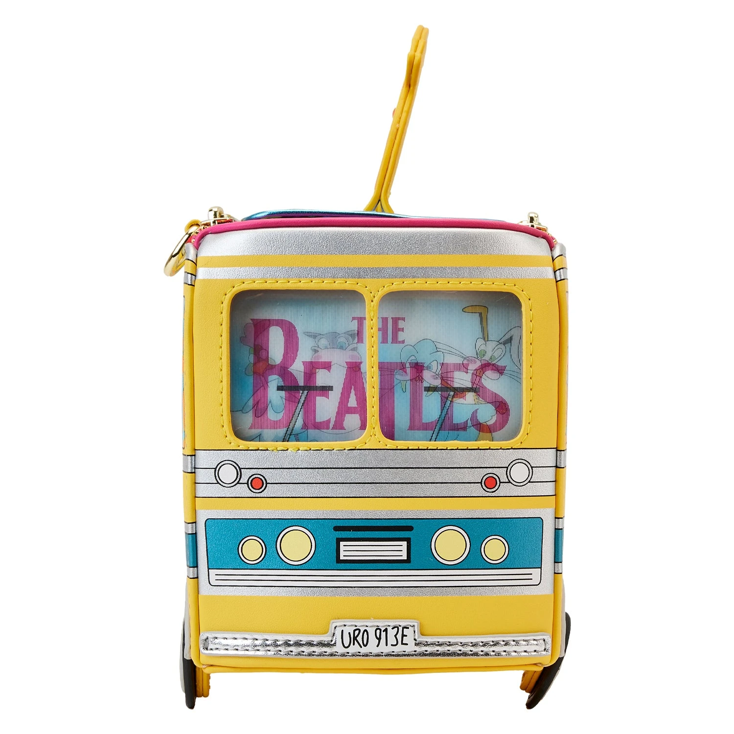 Loungefly The Beatles Magical Mystery Tour Bus Crossbody Bag 5 Loungefly The Beatles Magical Mystery Tour Bus Crossbody Bag - Image 3