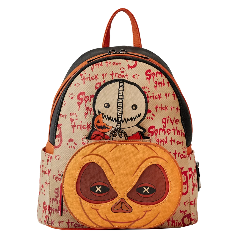 Loungefly Trick Or Treat Pumpkin Cosplay Mini Backpack 4 Loungefly Trick Or Treat Pumpkin Cosplay Mini Backpack - Image 2