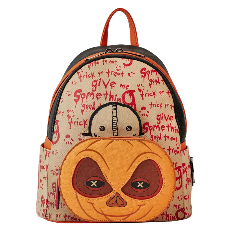 Loungefly Trick Or Treat Pumpkin Cosplay Mini Backpack 3 Loungefly Trick Or Treat Pumpkin Cosplay Mini Backpack