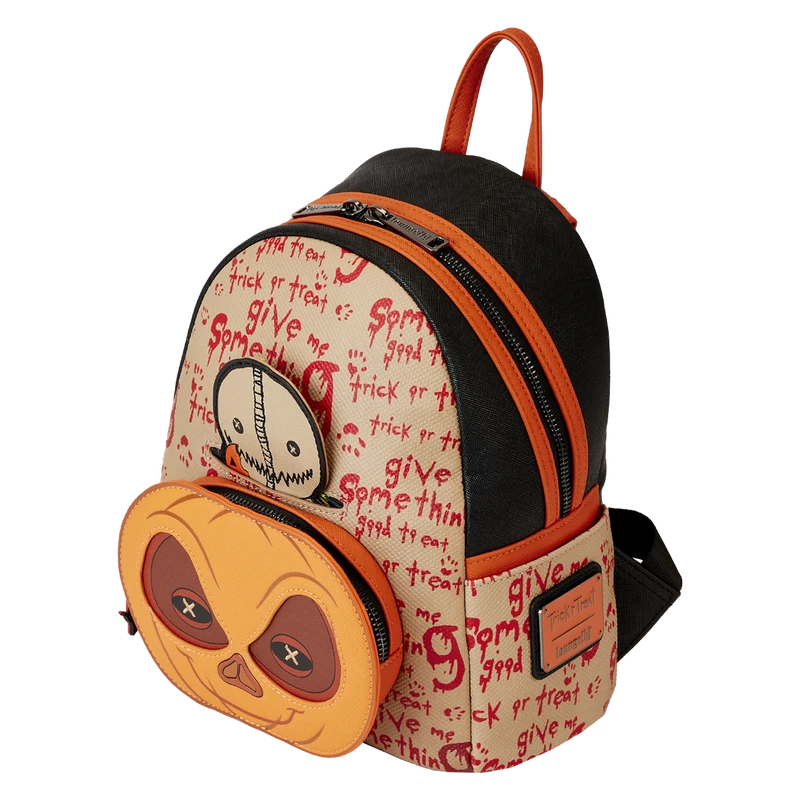 Loungefly Trick Or Treat Pumpkin Cosplay Mini Backpack 6 Loungefly Trick Or Treat Pumpkin Cosplay Mini Backpack - Image 4