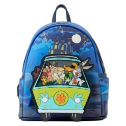 Loungefly Warner Brothers 100th Anniversary Looney Tunes Scooby Mash Up Mini Backpack