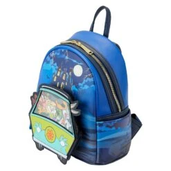 Loungefly Warner Brothers 100th Anniversary Looney Tunes Scooby Mash Up Mini Backpack -Toy Haven WBBK0015 LFWB100THANNIVERSARYLOONEYTUNESSCOOBYMASHUPMINIBACKPACK1024QUARTER