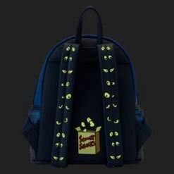 Loungefly Warner Brothers 100th Anniversary Looney Tunes Scooby Mash Up Mini Backpack -Toy Haven WBBK0015 LFWB100THANNIVERSARYLOONEYTUNESSCOOBYMASHUPMINIBACKPACK1025BACKGLOW