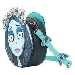 Loungefly WB Corpse Bride Emily Crossbody -Toy Haven WBTB0002 LFWBCORPSEBRIDEEMILYCROSSBODY2750SIDE