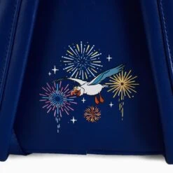 Loungefly Disney The Little Mermaid Ariel Fireworks Mini Backpack -Toy Haven WDBK2136 LFDISNEYTHELITTLEMERMAIDARIELFIREWORKSMINIBACKPACK DETAIL 0688
