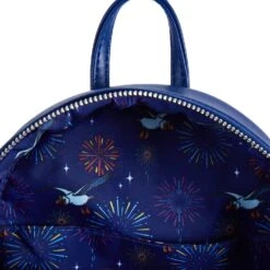 Loungefly Disney The Little Mermaid Ariel Fireworks Mini Backpack -Toy Haven WDBK2136 LFDISNEYTHELITTLEMERMAIDARIELFIREWORKSMINIBACKPACK INSIDE 0689