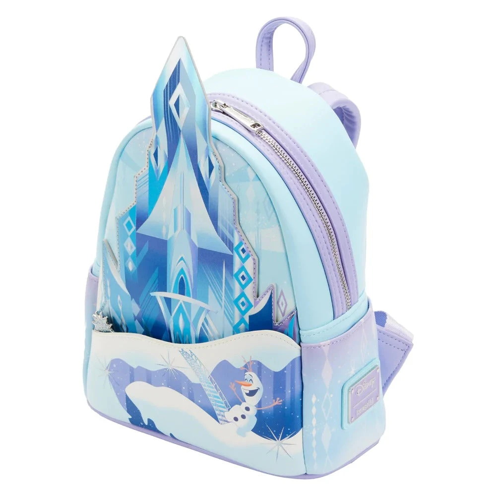 Loungefly Disney Frozen Princess Castle Mini Backpack 5 Loungefly Disney Frozen Princess Castle Mini Backpack - Image 3
