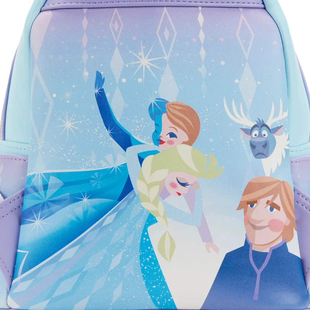 Loungefly Disney Frozen Princess Castle Mini Backpack 7 Loungefly Disney Frozen Princess Castle Mini Backpack - Image 5