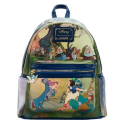 Loungefly Disney Snow White Scenes Mini Backpack 10 Loungefly Disney Snow White Scenes Mini Backpack -Toy Haven WDBK2228 LFDISNEYSNOWWHITESCENES