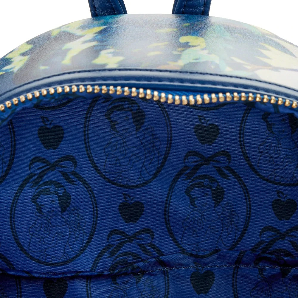 Loungefly Disney Snow White Scenes Mini Backpack 9 Loungefly Disney Snow White Scenes Mini Backpack - Image 7