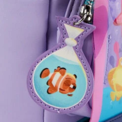 Loungefly Pixar Moments Finding Nemo Darla Mini Backpack -Toy Haven WDBK2510 LFPIXARMOMENTSFINDINGNE 3