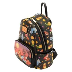 Loungefly Disney Winnie The Pooh Halloween Group Mini Backpack -Toy Haven WDBK2567 LFDISNEYWINNIETHEPOOHHALLOWEENGROUPMINIBACKPACK0008QUARTER