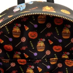 Loungefly Disney Winnie The Pooh Halloween Group Mini Backpack -Toy Haven WDBK2567 LFDISNEYWINNIETHEPOOHHALLOWEENGROUPMINIBACKPACK0013INSIDE