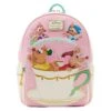 Loungefly Disney Cinderella Gus And Jaq Teacup Mini Backpack