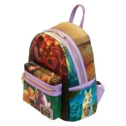 Loungefly Disney Rapunzel Princess Scene Mini Backpack -Toy Haven WDBK2926 LFDISNEYRAPUNZELPRINCESSSCENEMINIBACKPACK3497QUARTER