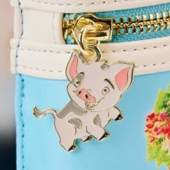 Loungefly Disney Moana Princess Scene Series Mini Backpack -Toy Haven WDBK3060 LFDISNEYMOANAPRINCESSSCENESMINIBACKPACK0660ZIPPER