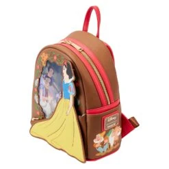 Loungefly Disney Snow White Lenticular Princess Series Mini Backpack -Toy Haven WDBK3072 LFDISNEYSNOWWHITELENTICULARPRINCESSSERIESMINIBACKPACK0078QUARTER