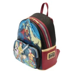 Loungefly Disney The Black Cauldron Mini Backpack -Toy Haven WDBK3075 LFDISNEYBLACKCAULDRONMINIBACKPACK0045QUARTER