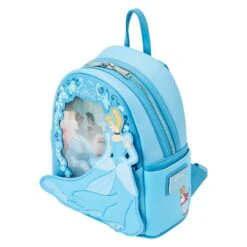 Loungefly Disney Cinderella Princess Lenticular Series Mini Backpack -Toy Haven WDBK3123 LFDISNEYCINDERELLAPRINCESSLENTICULARSERIESMINIBACKPACK0904QUARTER