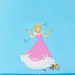 Loungefly Disney Cinderella Princess Lenticular Series Mini Backpack -Toy Haven WDBK3123 LFDISNEYCINDERELLAPRINCESSLENTICULARSERIESMINIBACKPACK0908DETAIL