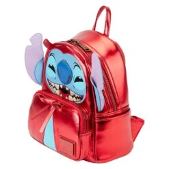 Loungefly Disney Stitch Devil Cosplay Mini Backpack -Toy Haven WDBK3261 LFDISNEYSTITCHDEVILCOSPLAYMINIBACKPACK2713QUARTER