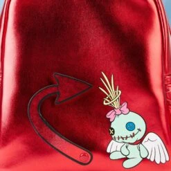 Loungefly Disney Stitch Devil Cosplay Mini Backpack -Toy Haven WDBK3261 LFDISNEYSTITCHDEVILCOSPLAYMINIBACKPACK2715DETAIL