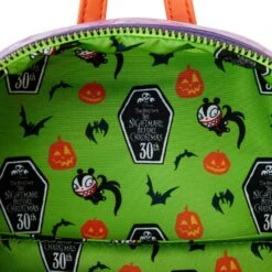 Loungefly Disney The Nightmare Before Christmas Scary Teddy Present Mini Backpack -Toy Haven WDBK3280 LFDISNEYNIGHTMAREBEFORECHRISTMASSCARYTEDDYPRESENTMINIBACKPACK2845INSIDE