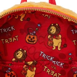 Loungefly Disney Winnie The Pooh Halloween Costume Cosplay Mini Backpack -Toy Haven WDBK3321 LFDISNEYWINNIETHEPOOHHALLOWEENCOSTUMECOSPLAYMINIBACKPACKINSIDE
