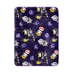 DISNEY VILLAINS TRAIN FLEECE THROW