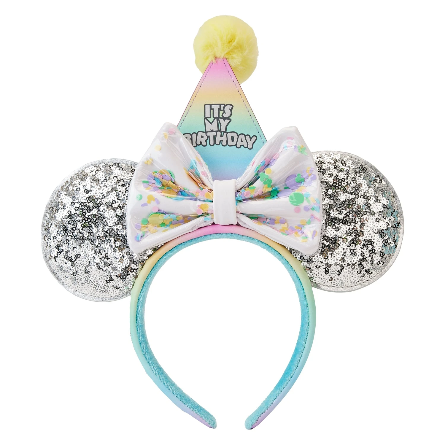 Loungefly Disney Mickey And Friends Birthday Celebration Ears Headband 3 Loungefly Disney Mickey And Friends Birthday Celebration Ears Headband