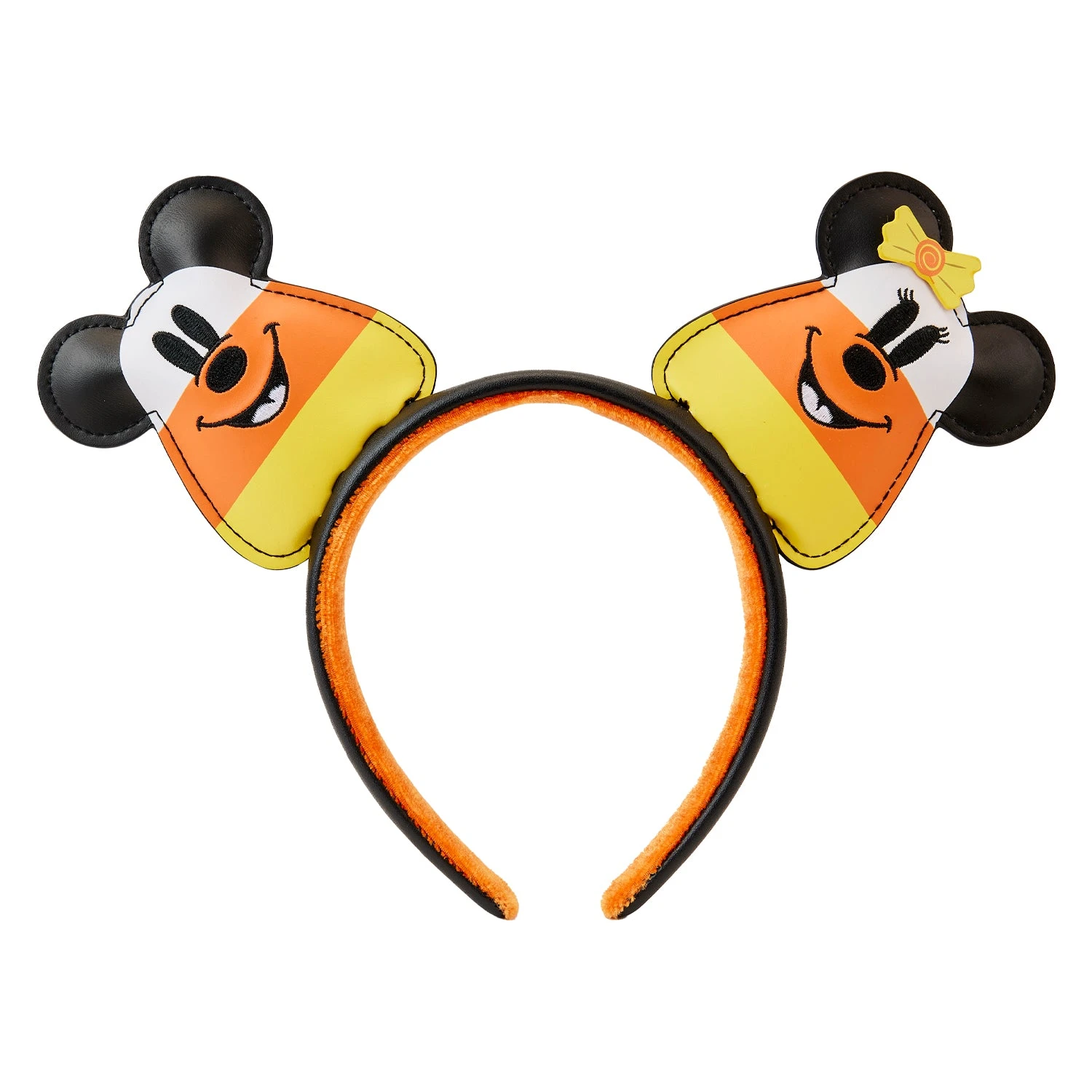 Loungefly Disney Mickey And Minnie Mouse Candy Corn Ear Headband 4 Loungefly Disney Mickey And Minnie Mouse Candy Corn Ear Headband - Image 2