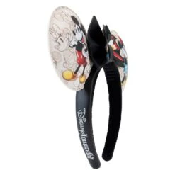 Loungefly Disney 100th Anniversary Sketchbook Ears Headband 8 Loungefly Disney 100th Anniversary Sketchbook Ears Headband -Toy Haven WDHB0124 LFDISNEYMICKEYMINNIESKETCHBOOKEARSHEADBAND3SIDE