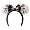 Loungefly Disney 100th Anniversary Sketchbook Ears Headband -Toy Haven WDHB0124 LFDISNEYMICKEYMINNIESKETCHBOOKEARSHEADBANDFRONT