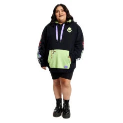 Loungefly Disney Nightmare Before Christmas Lock Shock And Barrel Unisex Hoodie -Toy Haven WDLFHD0019 LFDISNEYNBCLOCKSHOCKB 4