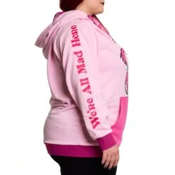 Loungefly Disney Alice In Wonderland Cheshire Cat Mad Here Unisex Hoodie -Toy Haven WDLFHD0028 LFDISNEYAIWCHESHIRECATMADHEREHOODIE 005