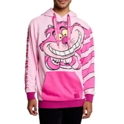 Loungefly Disney Alice In Wonderland Cheshire Cat Mad Here Unisex Hoodie -Toy Haven WDLFHD0028 LFDISNEYAIWCHESHIRECATMADHEREHOODIE 008