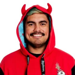 Loungefly Disney Stitch Devil Hoodie -Toy Haven WDLFHD0032 LFDISNEYSTITCHDEVILHOODIE 005