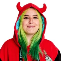 Loungefly Disney Stitch Devil Hoodie -Toy Haven WDLFHD0032 LFDISNEYSTITCHDEVILHOODIE 010