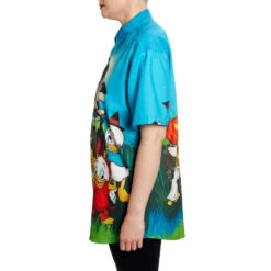 Loungefly Disney Huey, Dewie & Louie Halloween Camp Shirt -Toy Haven WDLFSH0028 HUEYDEWEYLOUIEHALLOWE 1