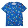Loungefly Pixar Toy Story Alien AOP Unisex Tee Roller Print -Toy Haven WDLFSH0042 LFPIXARTOYSTORYALIENAOPUNISEXTEE0522FRONT