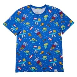 Loungefly Pixar Toy Story Alien AOP Unisex Tee Roller Print