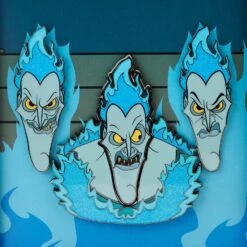 Loungefly Disney Hercules Hades Mixed Emotions 4pc Pin Set -Toy Haven WDPN3035 LFDISNEYHERCULESHADESMIXEDEMOTIONS4PCPINSET0822LOOK2