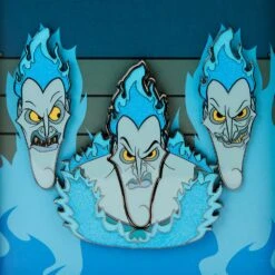 Loungefly Disney Hercules Hades Mixed Emotions 4pc Pin Set -Toy Haven WDPN3035 LFDISNEYHERCULESHADESMIXEDEMOTIONS4PCPINSET0823LOOK3